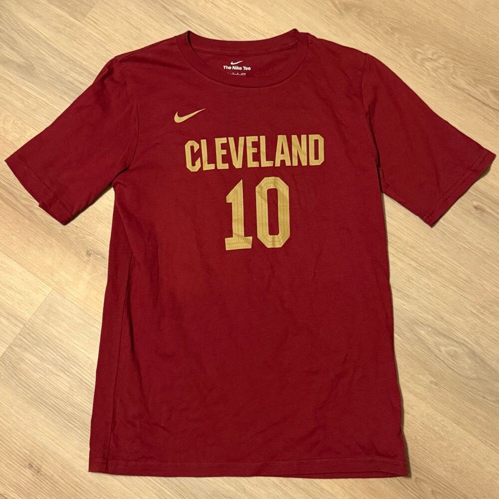 Nike Darius Garland #10 Cleveland Cavaliers Youth L 14/16 NBA T-Shirt Red NWOT